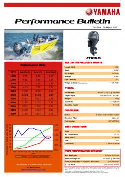 Sea Jay 550 Velocity F130  SS Prop 